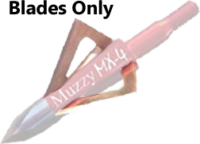 Muzzy Practice 4 Blades 100gr