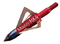 Muzzy MX4 4 Blade Broadhead 1-1/8" 100gr